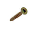 Mack 1017294 - spaanplschr.vzkop-zelfb. geelverz. 25 st 4,0 x 25 mm | 10 stuks
