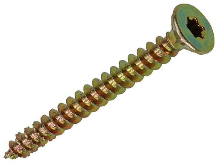 Afbeelding laden in galerijviewer, Mack 1017306 - spaanplschr.vzkop-zelfb. geelverz.13 st 4,5 x 45 mm | 10 stuks
