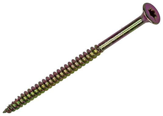 Mack 1017310 - spaanplschr.vzkop-zelfb. geelverz. 8 st 4,5 x 80 mm | 5 stuks