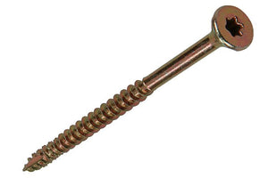 Mack 1017315 - spaanplschr.vzkop-zelfb. geelverz. 7 st 5,0 x 70 mm | 10 stuks