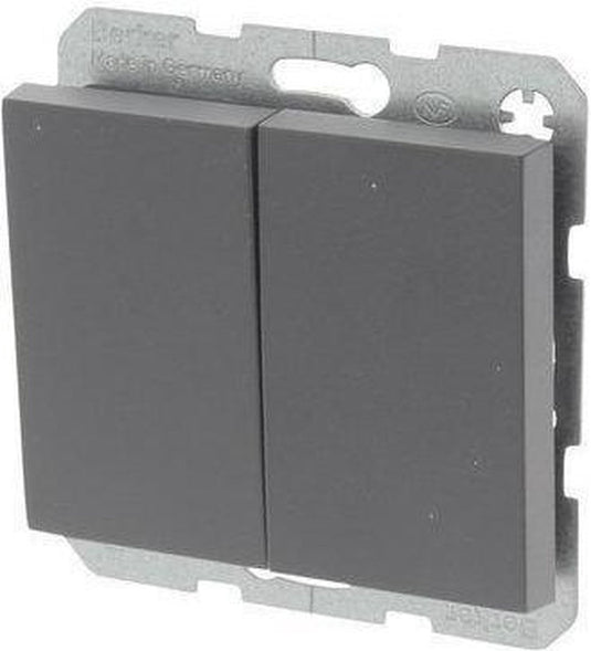Berker k1 inbouw schakelaar serie antraciet