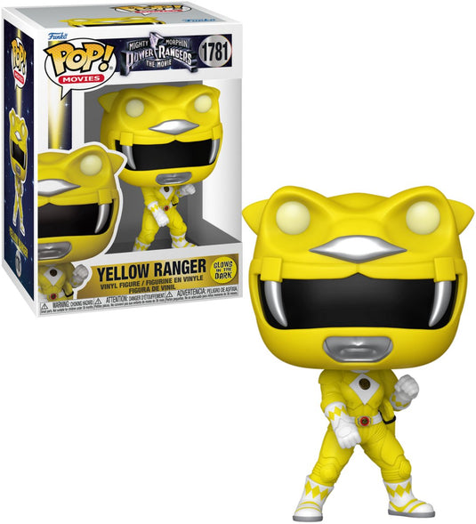 Funko pop! movies: mighty morpin power rangers the movie - yellow ranger (glow in the dark) #1781