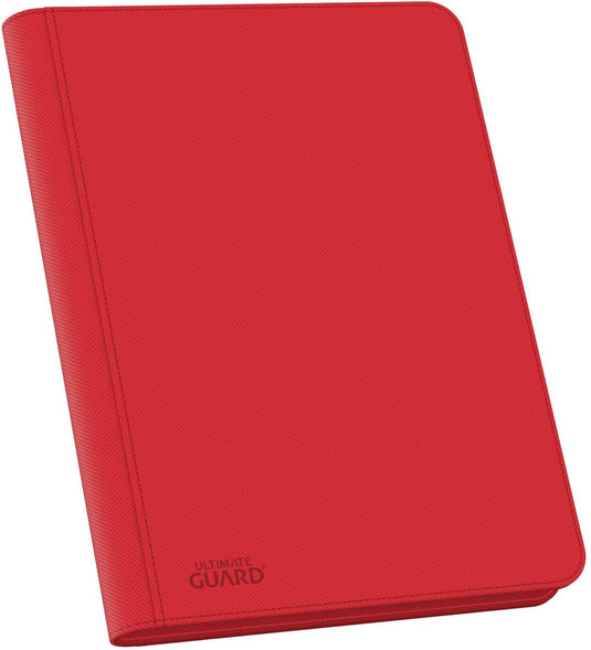 Ultimate guard zipfolio 360 18-pocket xenoskin - red