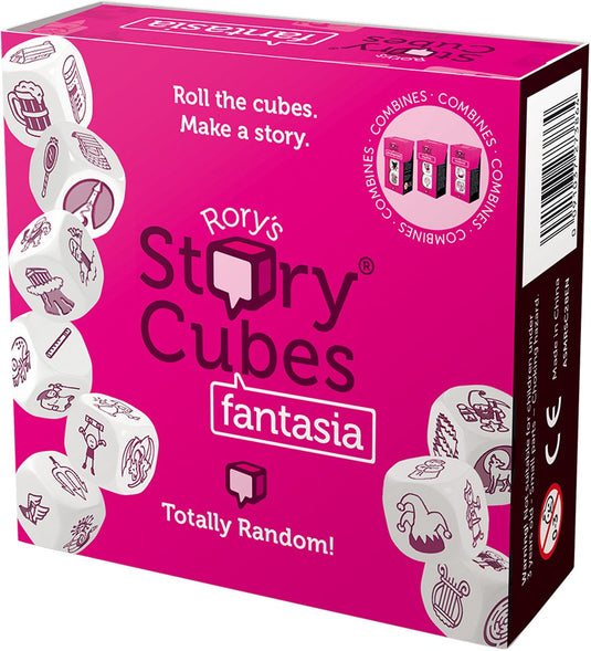 Rory's story cubes fantasie dobbelspel creatief bordspel 6+ kinderen.