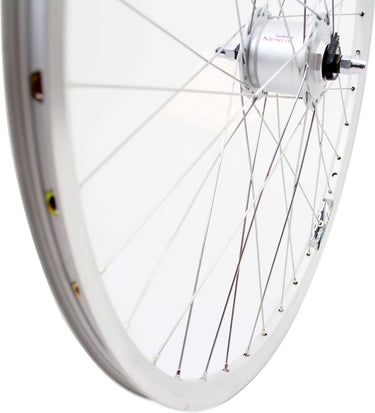 Roland Voorwiel 28 naafdyn DH3N31 ZAC2000 zilver RVS spk
