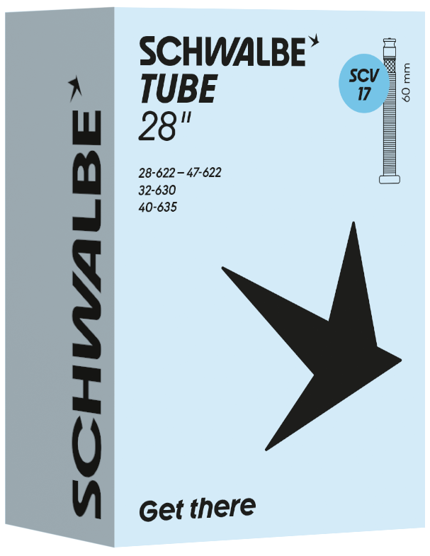 Load image into Gallery viewer, Schwalbe tube scv17 28 47-622 635 ib 60mm
