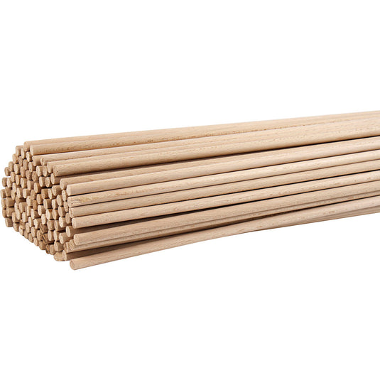 Bloemstokken, l: 60 cm, d 8 mm, 10 stuk 1 doos