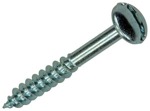 Mack 1017380 - houtschroef bolkop staal verzinkt 8 st 5,0 x 40 mm | 10 stuks