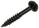 Mack 1017385 - houtschroef bolkop zwart verzinkt 10 st 4,0 x 30 mm | 10 stuks