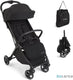 Bolente beetle compacte buggy zwart | klein opvouwbaar | lichtgewicht | reis buggy | plooibuggy | kinderwagen | 0 tot 4 jaar | inclusief draagtas