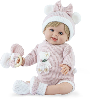 Marina pau marina - pau pop rosie teddy estuche - 45cm multicolor speelgoedpop.