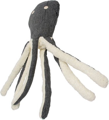 Duvo eco pluche octopus xl - 70x22x10cm grijs