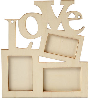 Creativ company fotolijst love hout