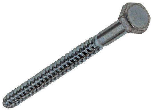 Mack 1017413 - houtdraadbout staal verzinkt 1 st 7 x 110 mm | 10 stuks
