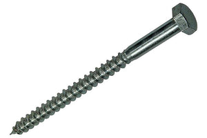 Mack 1017428 - houtdraadbout staal verzinkt 1 st 10 x 140 mm | 10 stuks