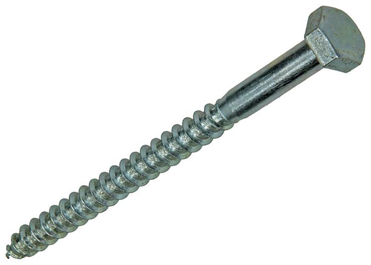 Chargez l'image dans la visionneuse de la galerie, Mack 1017430 - houtdraadbout staal verzinkt 1 st 12 x 140 mm | 10 stuks
