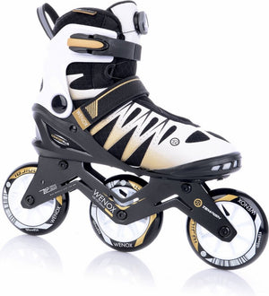 inline skates Wenox Top 100 softboot 85A wit mt 41