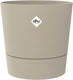 Elho foss rond 35cm - bloempot voor binnen - 100% gerecycled plastic - ø 34.5 x h 34.1 - paddenstoel beige