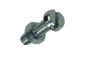 Mack 1017523 - metaalschroef cyl. kop + moer verz. 16 st m5 x 16 mm | 10 stuks