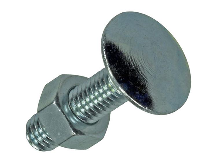 Afbeelding laden in galerijviewer, Mack 1017567 - houtbout + moer staal verzinkt9 st m6 x 25 mm | 5 stuks

