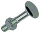 Mack 1017569 - houtbout + moer staal verzinkt7 st m6 x 35 mm | 5 stuks