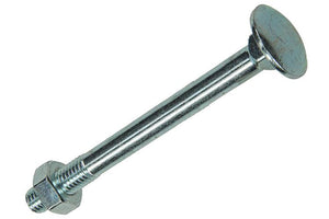 Mack 1017590 - houtbout + moer staal verzinkt1 st m10 x 100 mm | 10 stuks