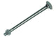 Mack 1017593 - houtbout + moer staal verzinkt1 st m10 x 160 mm | 10 stuks