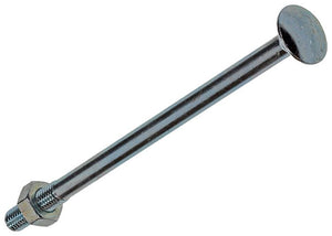 Mack 1017594 - houtbout + moer staal verzinkt1 st m10 x 180 mm | 10 stuks