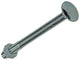 Mack 1017596 - houtbout + moer staal verzinkt1 st m12 x 140 mm | 10 stuks