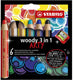 Stabilo woody 3 in 1 - multitalent kleurpotlood - arty - set 6 st. + puntenslijper
