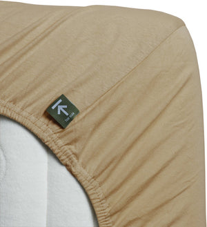 Beddinghouse - jersey - split-topper - hoeslaken - 160x220 cm - camel