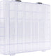 Vaessen creative opbergbox – 24,7 x 19,2 x 2,9 cm – 36 vakjes