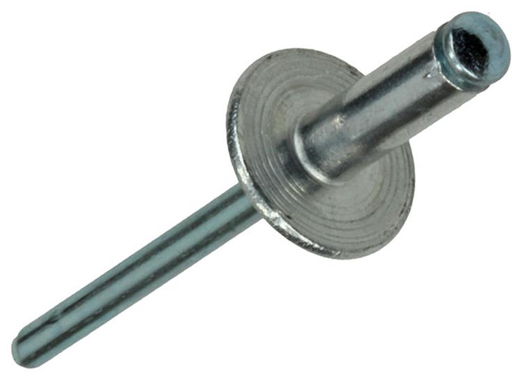 Afbeelding laden in galerijviewer, Mack 1020309 - 11 blindnieten alu brede kop 4,8x14mm | 5 stuks
