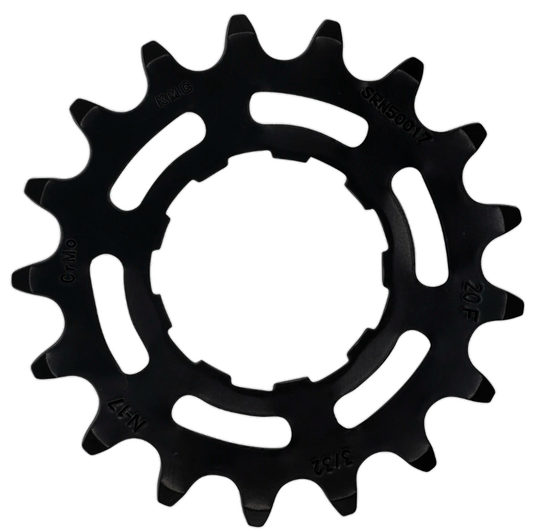KMC Enviolo tandwiel 17T, Zwart