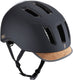 Bbb cycling grideco fietshelm met verlichting - volwassenen - e-bike en stadsfiets - mat zwart - maat m - bhe-161eco