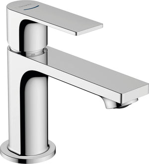 Hansgrohe rebris e - fonteinkraan - toiletkraan - ééngreeps bediening - zonder waste - 80mm maat - voor koud water - chroom