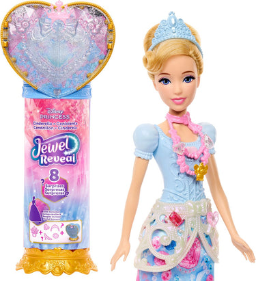 Mattel disney prinses jewel reveal assepoester - modepop