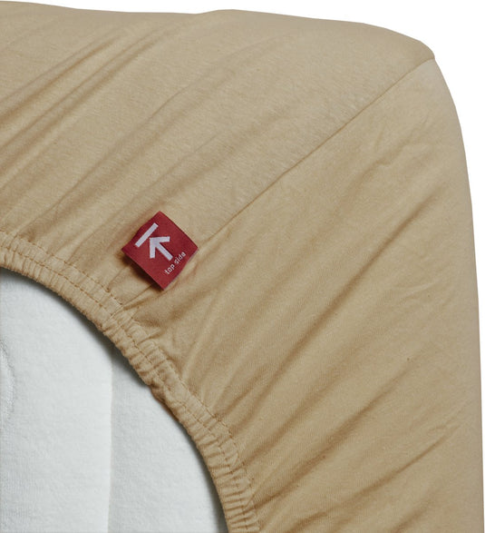 Beddinghouse - jersey - topper hoeslaken - 180x220 cm - camel