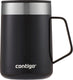 Contigo contingo streeterville desk mug, geïsoleerde roestvrij stalen thermoskoffiebeker met handgreep en deksel, houdt koffie en thee tot 5 uur warm, ideaal voor zowel kantoor als thuis, 410 ml | licorice