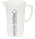 Vitlab maatbeker 500 ml - helder en duurzaam