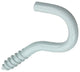 Mack 1017805 - schroefhaak staal wit 10st 2,5 x 12 mm | 10 stuks