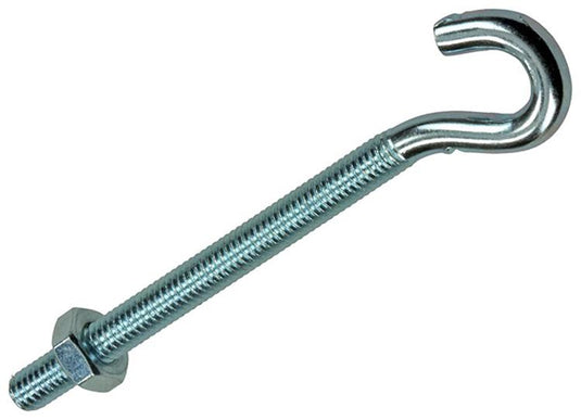 Mack 1017809 - schroefhaak metrisch + moer verziinkt 5st m4 x 50 mm | 10 stuks
