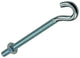 Mack 1017809 - schroefhaak metrisch + moer verziinkt 5st m4 x 50 mm | 10 stuks