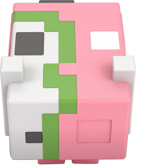 Minecraft mob heads minis - speelfiguur - roze met groen