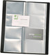 Q-connect visitekaartenmap | ft 11 x 26 cm | voor 160 kaarten | zwart