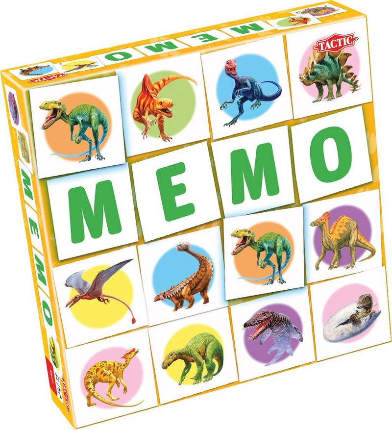 Chargez l'image dans la visionneuse de la galerie, Tactic memo dino's - memospel - zoek de juiste paren - kleurrijke dinosaurussen en prehistorische reptielen - educatief gezelschapsspel voor kinderen en families - 2 tot 6 spelers - vanaf 3 jaar
