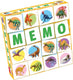 Tactic memo dino's - memospel - zoek de juiste paren - kleurrijke dinosaurussen en prehistorische reptielen - educatief gezelschapsspel voor kinderen en families - 2 tot 6 spelers - vanaf 3 jaar