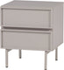 Woood tours ladekast nachtkastje 2 lades melamine mdf - zand