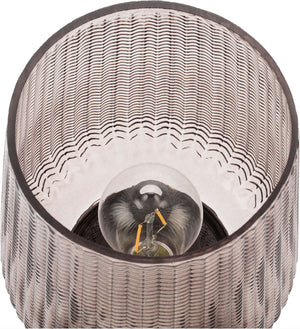 Pauleen led-tafellamp fancy glamour e27 2700k 40lm 0,8w taupe, messing