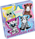 Tactic lumo stars katten en veulens – puzzel – 4x6 stukjes – schattige dierenillustraties – strak en rustgevend ontwerp – hoogwaardige scandinavische kwaliteit